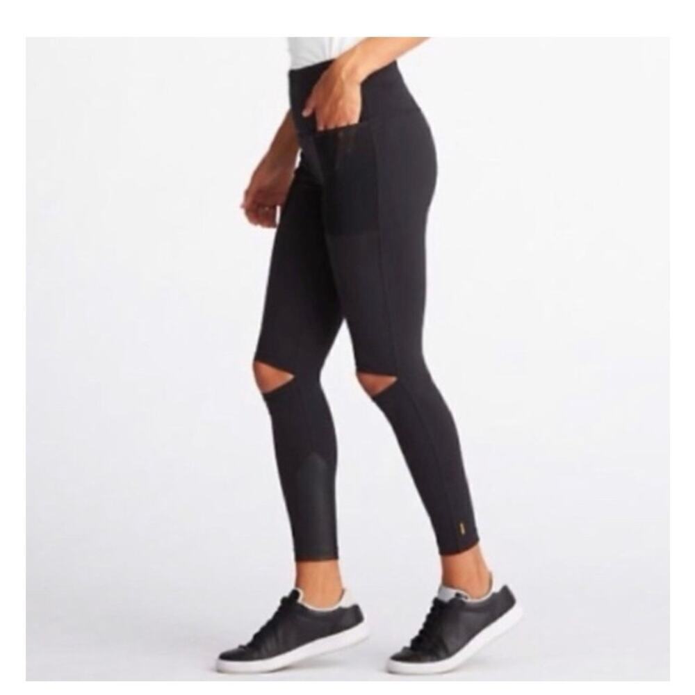 Lucy Activewear Hatha Leggings Open Knees Size XS